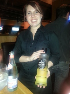 Christa with Domaine de Canton French Ginger Liqueur