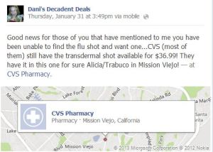 Flu Shot available at CVS Mission Viejo