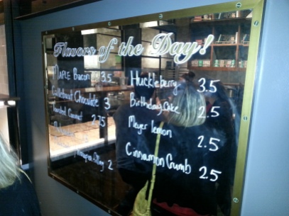 SIdecar doughnuts flavors of the day & prices
