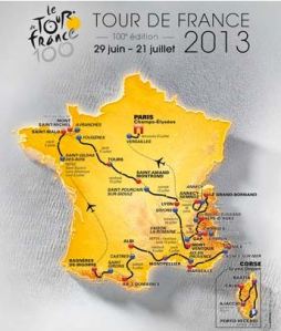 Tour De France Route 2013
