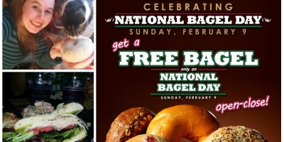 bagels and brew, national bagel day, free bagel, orange county