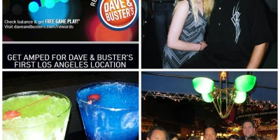 Dave and Busters, grand opening, los angeles, entertainment, video games