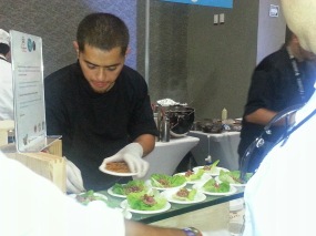 cancun food and wine festival, global tasting villagee, cooking, moon palace